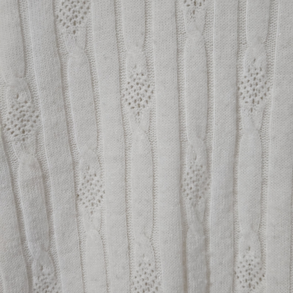 Cream Ribbed Sweater - Picture 4 of 6